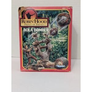 Vintage 1991 Kenner Robin Hood Prince of Thieves Bola Bomber Pre-Owned w/ Box